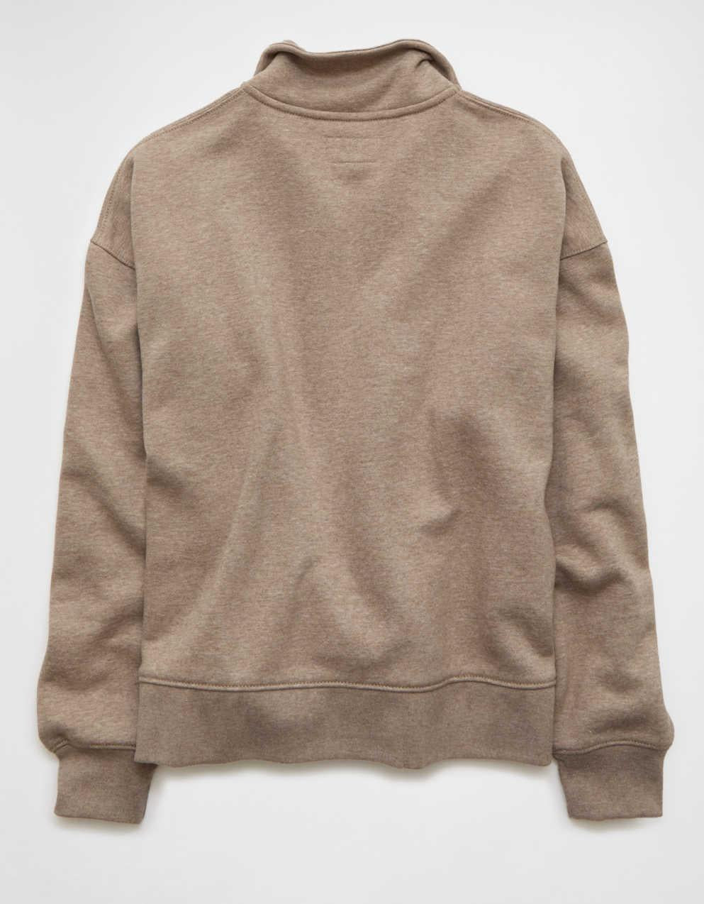 AE Everyday Luxe Quarter Zip Sweatshirt