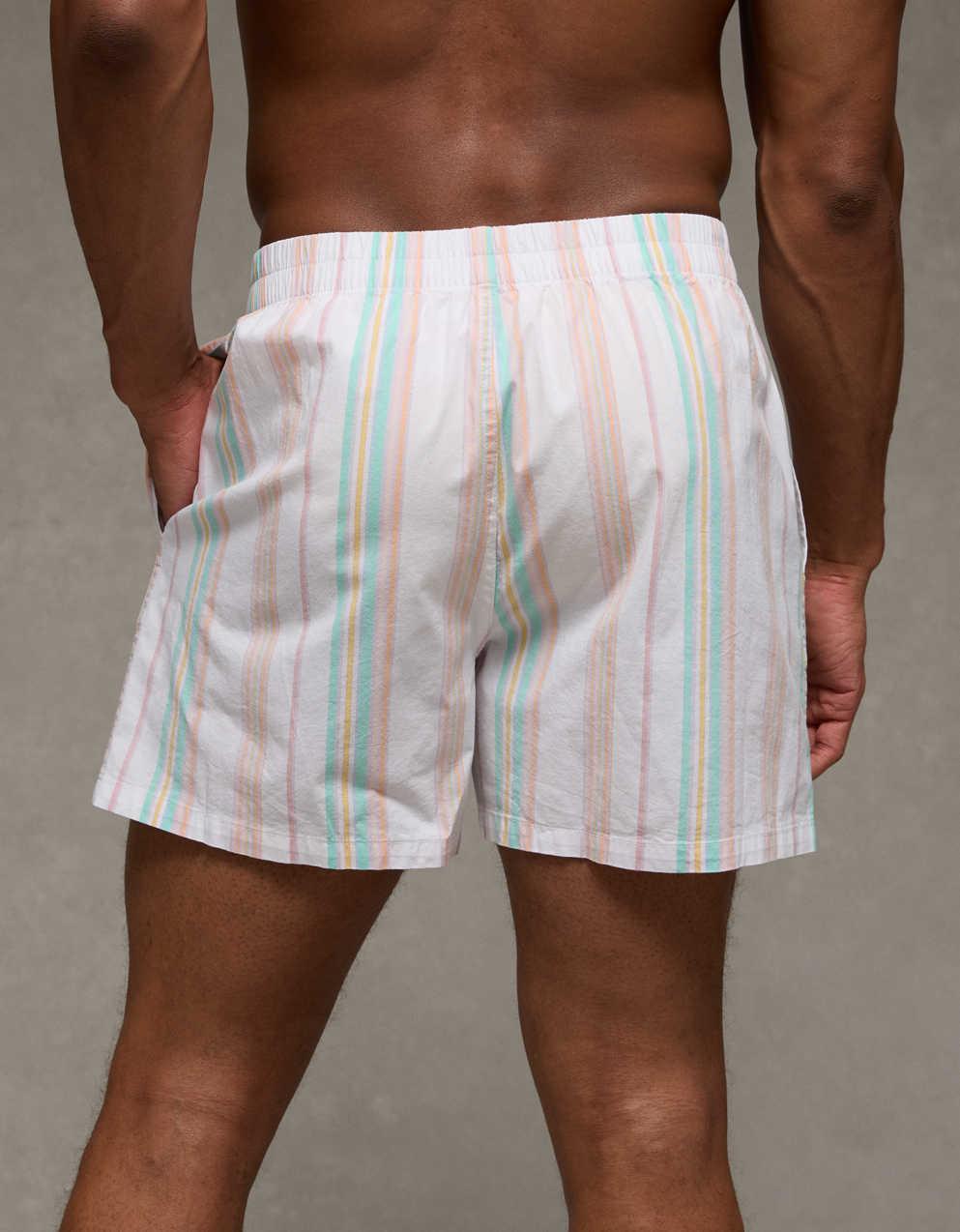 AEO Pride Men's Poplin Classic Pocket Boxer Short