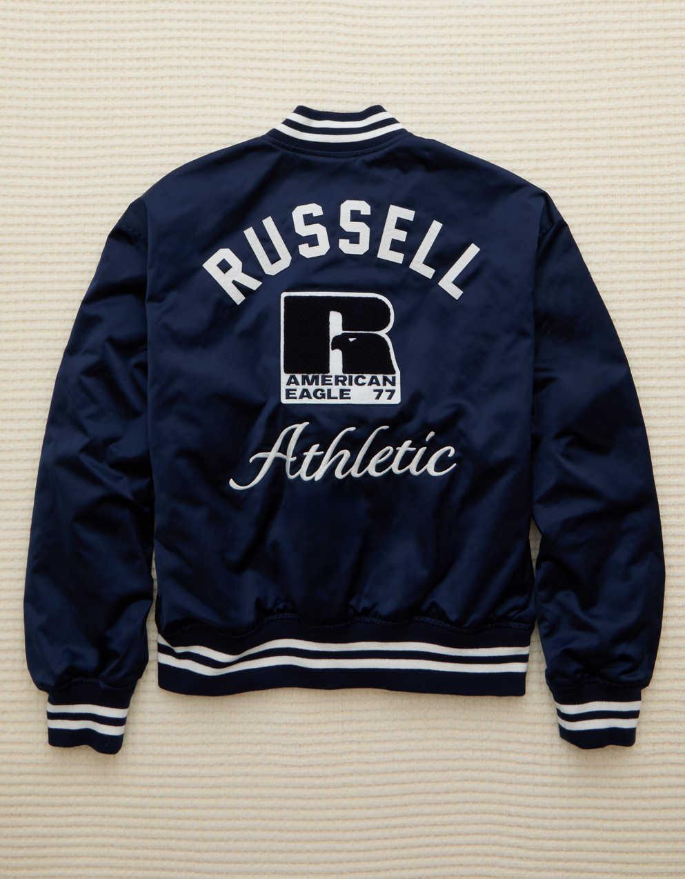 AE x Russell Athletic大學外套