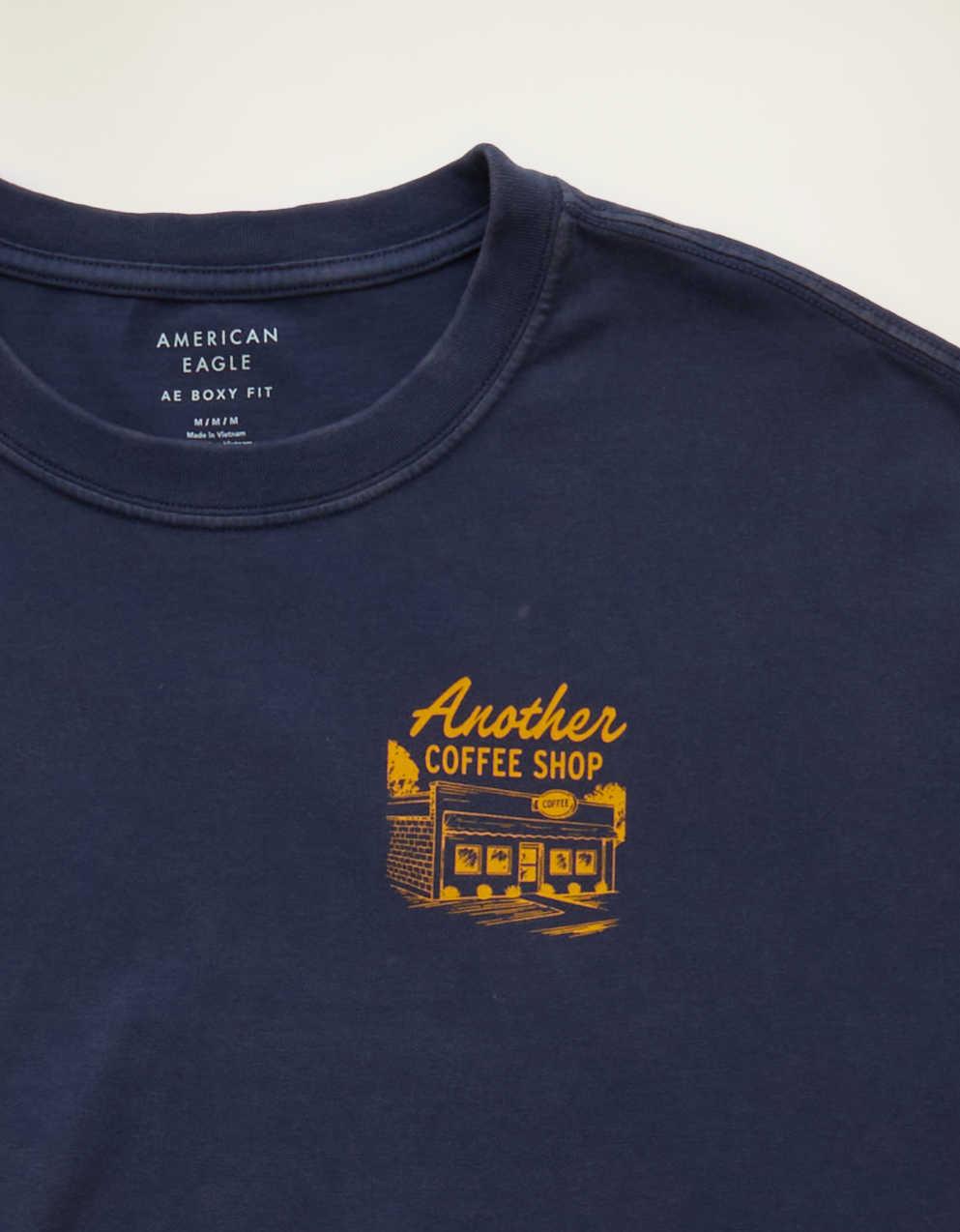 AE Boxy Fit Destination Graphic T-Shirt