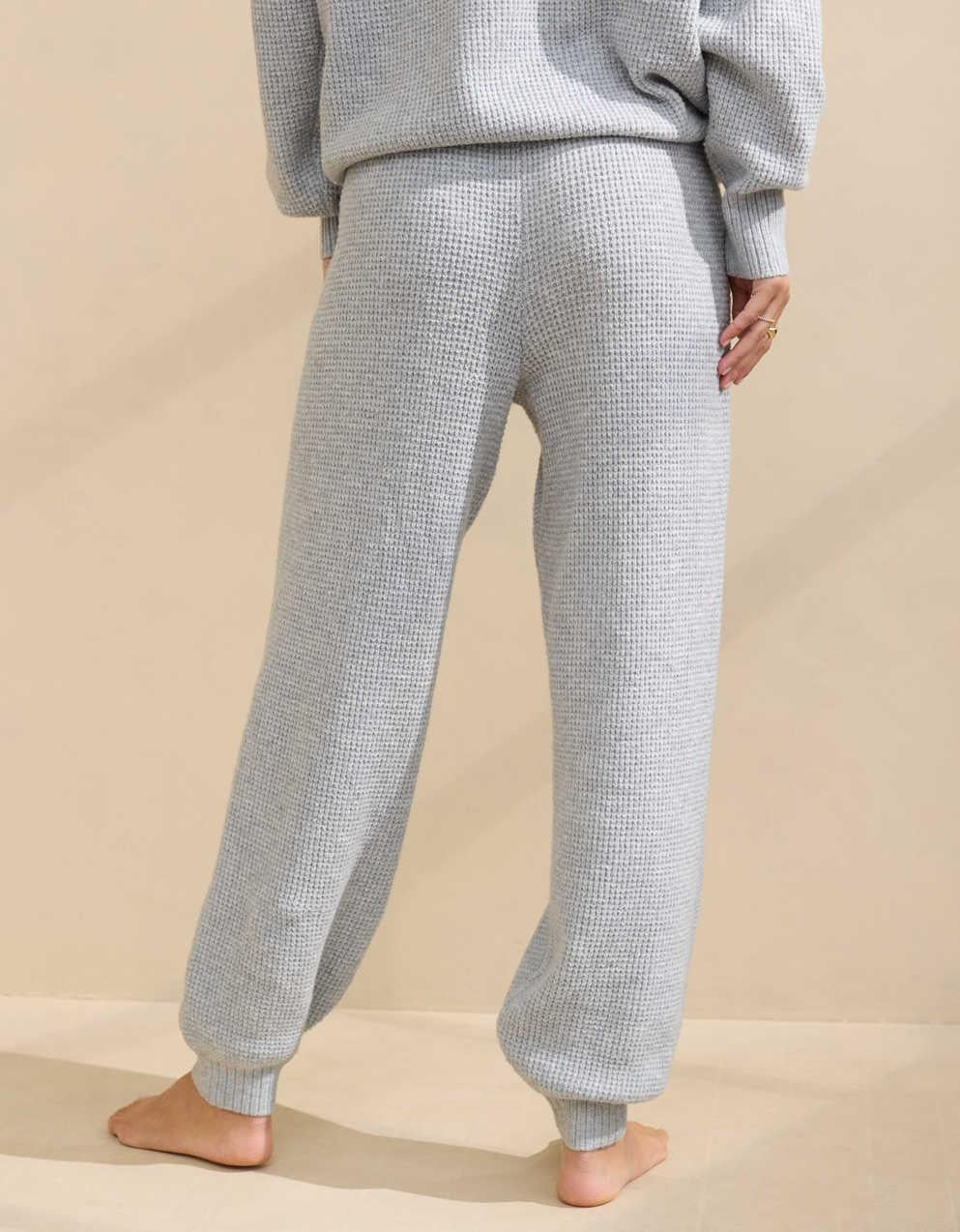 Aerie CozyUp華夫格慢跑褲