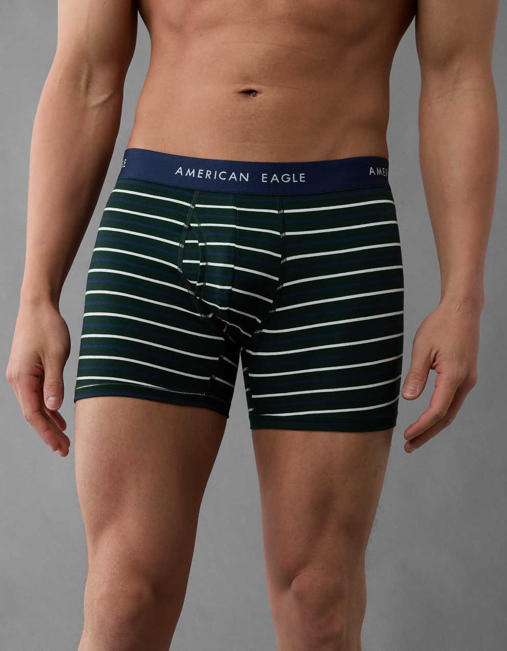 AEO Men's Striped 4.5" Classic Boxer Brief