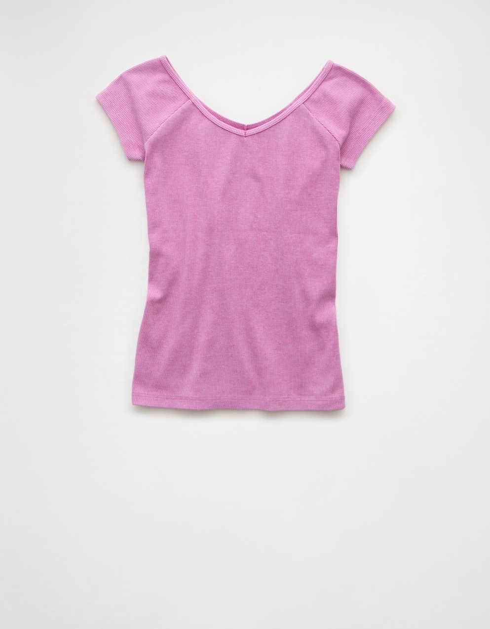 AE Saltwash V-Neck Baby Tee