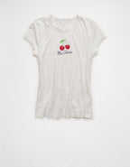 AE Hey Baby Cotton Slub Tee