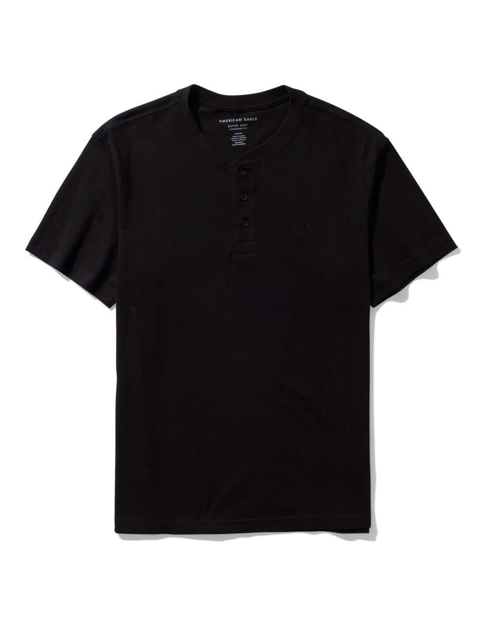 AE 短袖Henley T 恤
