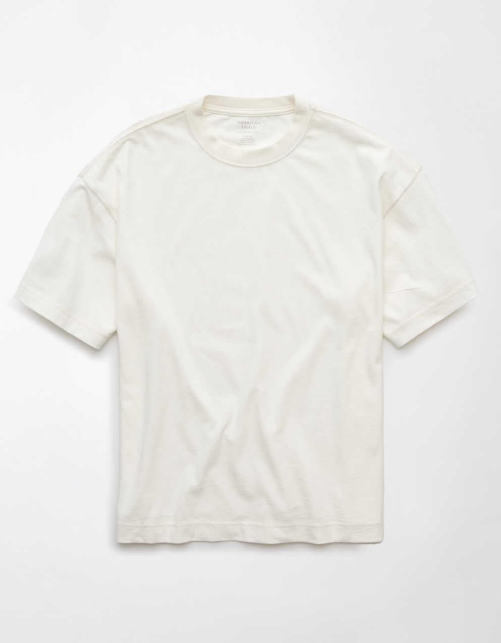 AE Boxy Fit Sueded Jersey T-Shirt