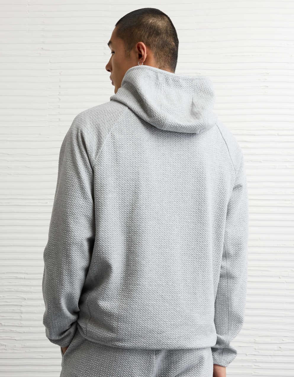AE 24/7 Textured Fleece Hoodie