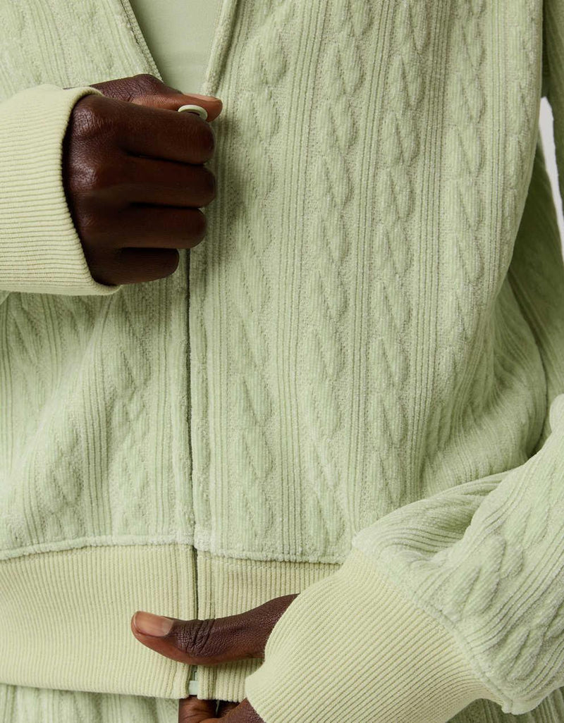 OFFLINE By Aerie Cable Lounge Full Zip