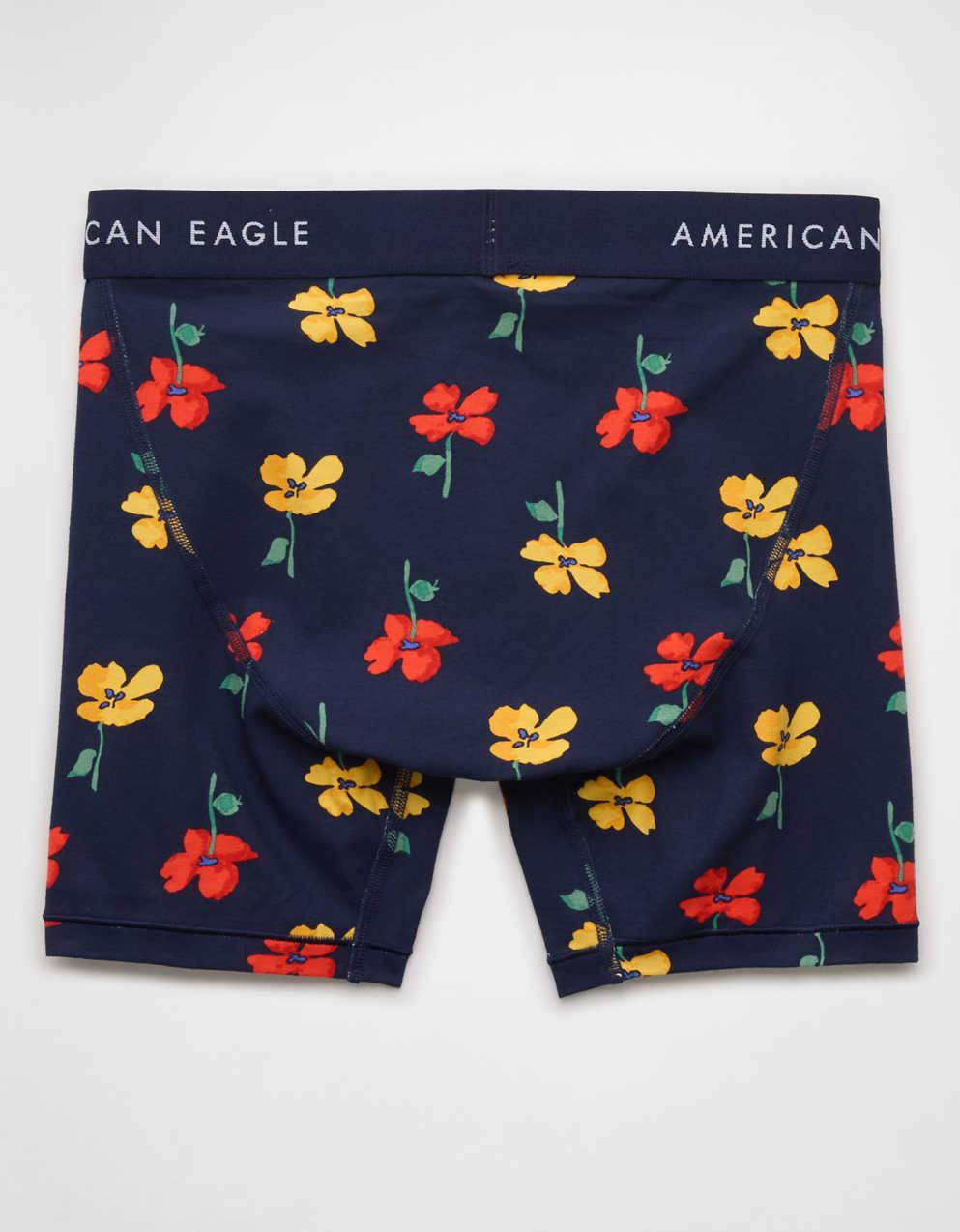 AEO Men's Floral 6" Classic Boxer Brief