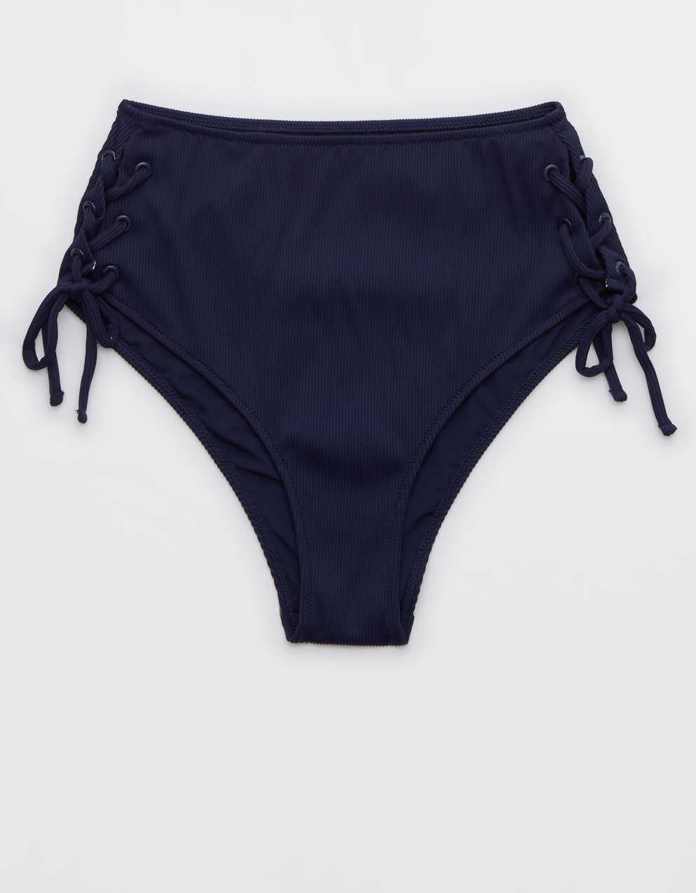Aerie The Cheeks Ribbed Bikini Bottom