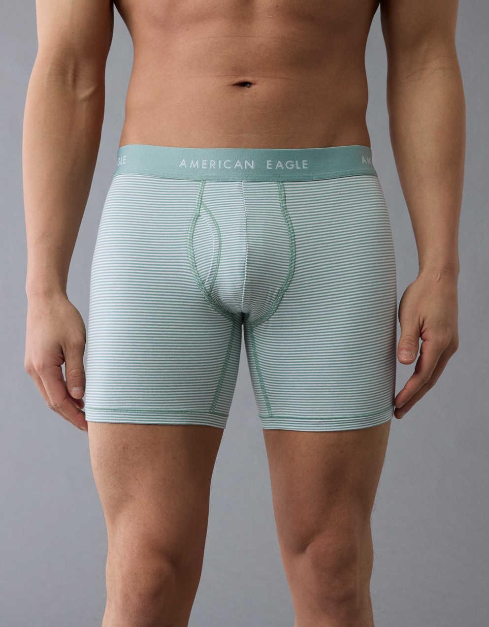 AEO Men's Striped 6" Classic Boxer Brief
