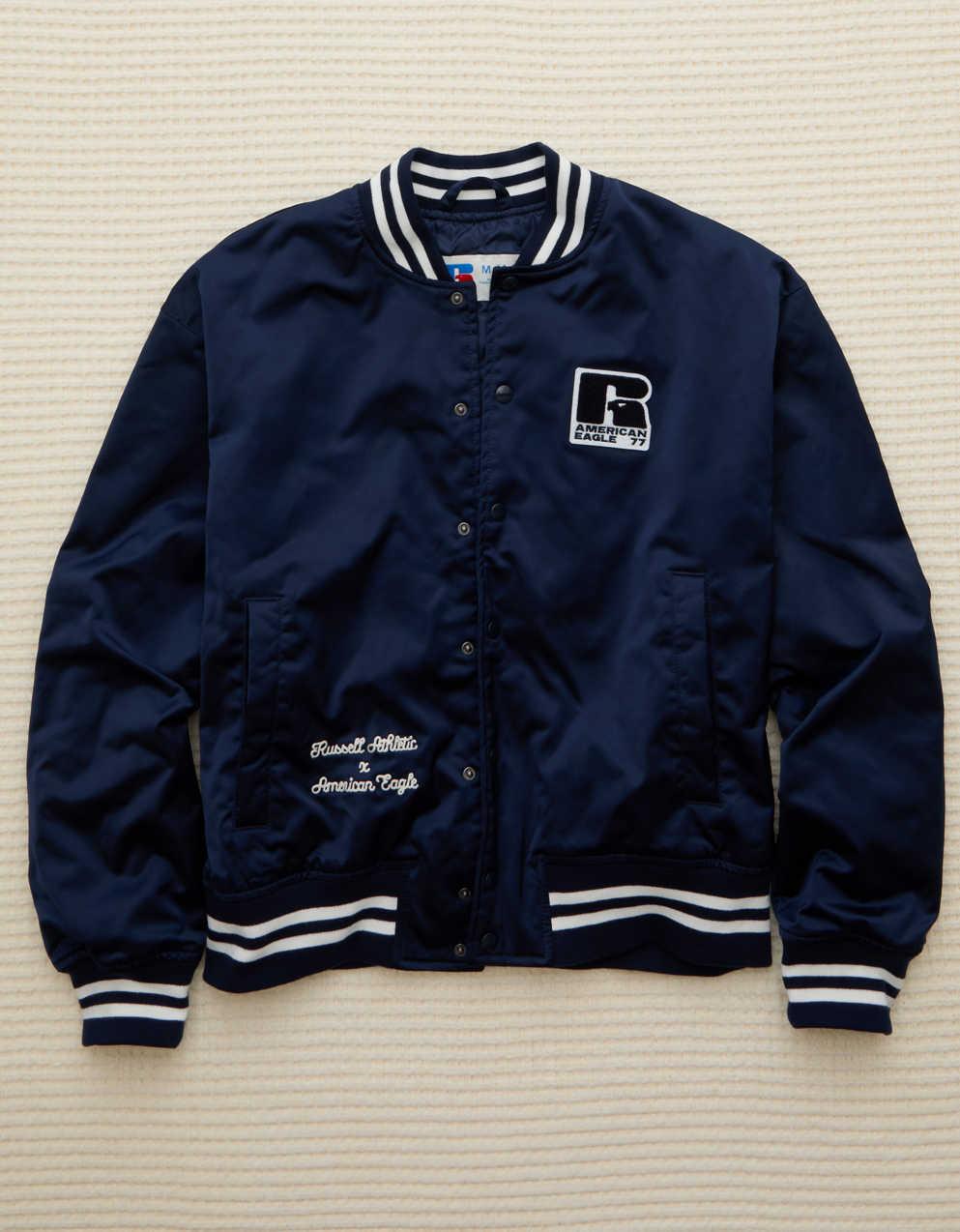 AE x Russell Athletic大學外套
