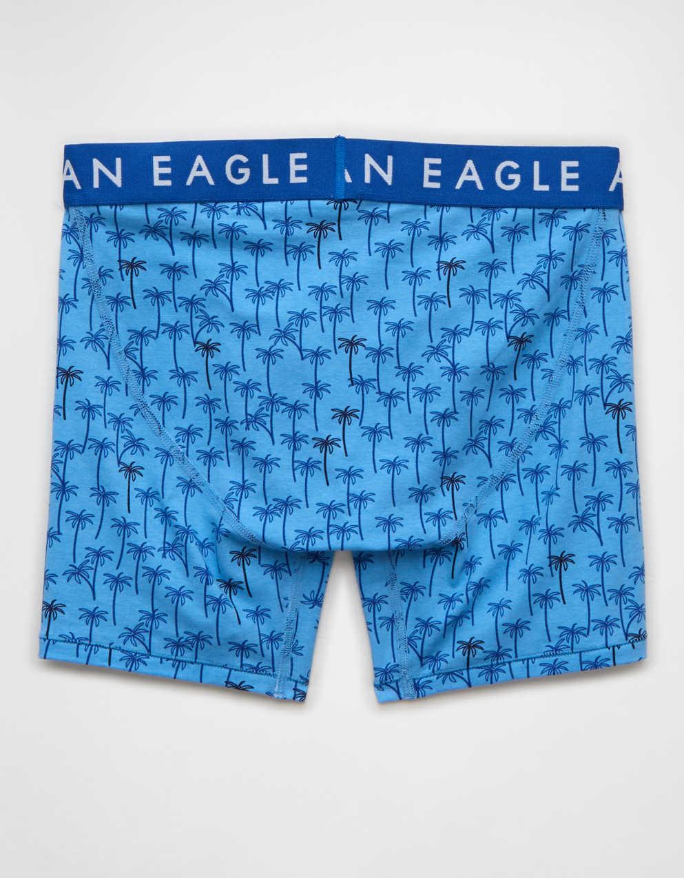 AEO 男士棕櫚樹 6' 經典平角短褲