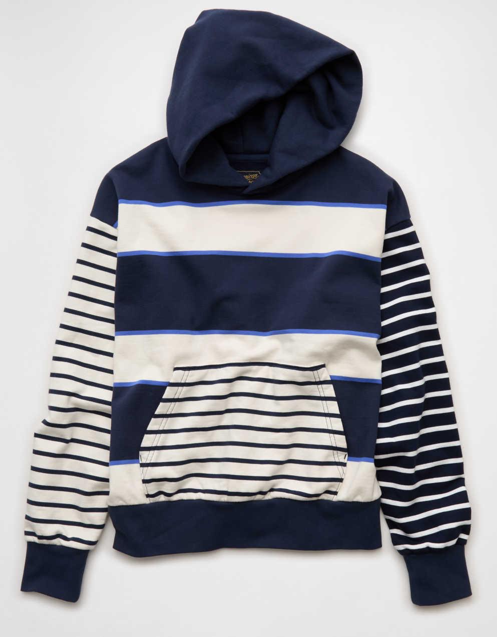 AE Laidback Luxe Colorblock Hoodie