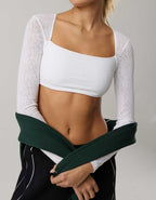 OFFLINE By Aerie Real Me 蕾絲長袖文胸上衣
