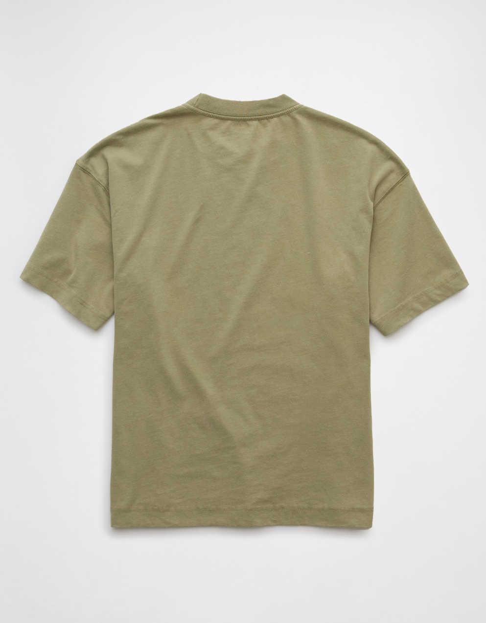 AE Boxy 平紋布 T 恤