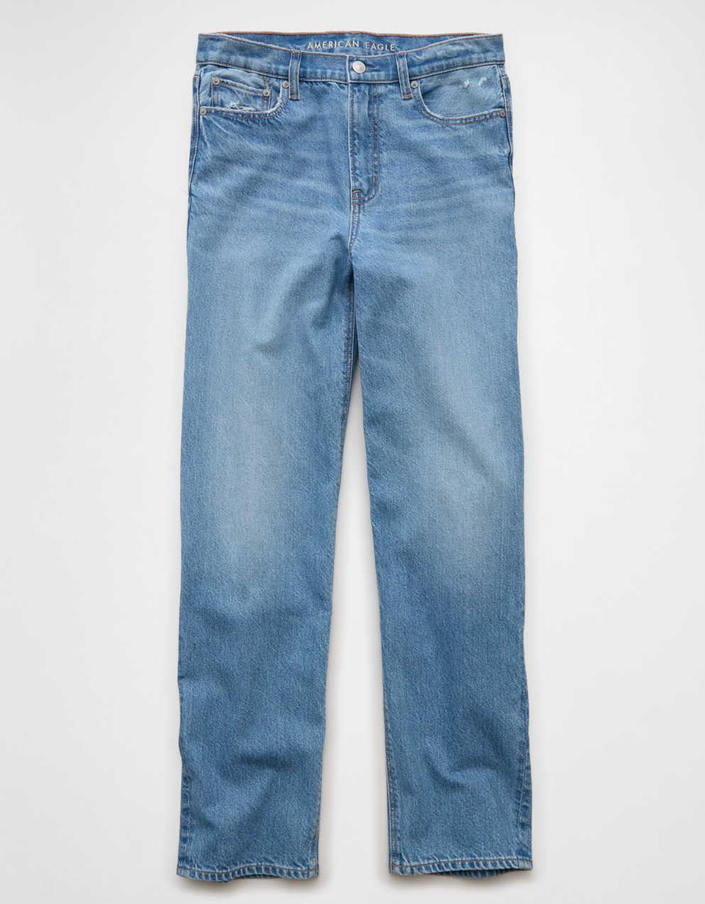 AE Strigid Super High-Waisted Baggy Straight Jean
