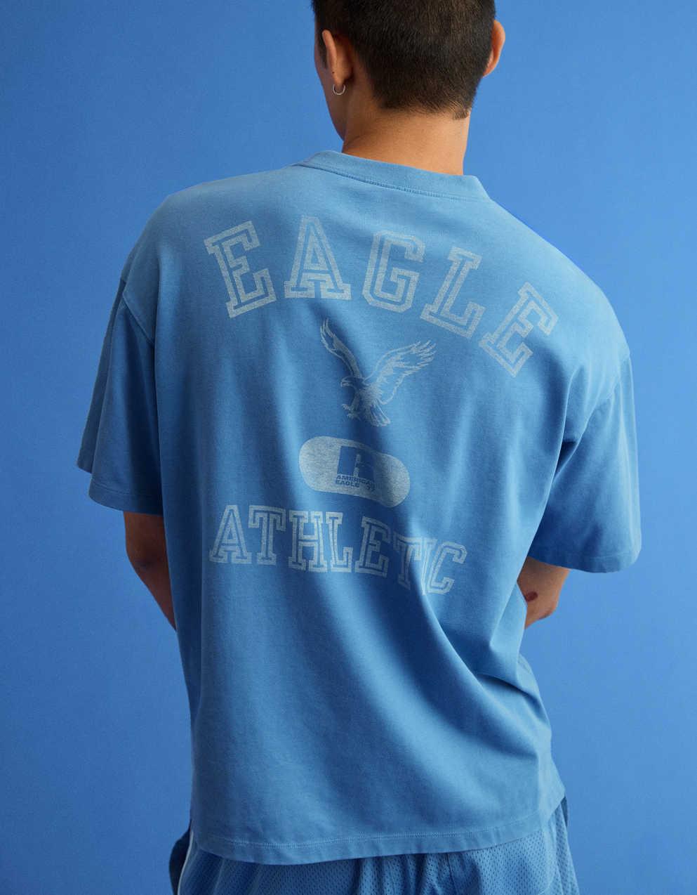 AE x Russell Athletic重量鷹圖案 T 恤