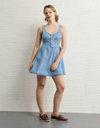 AE Denim Skater Mini Dress