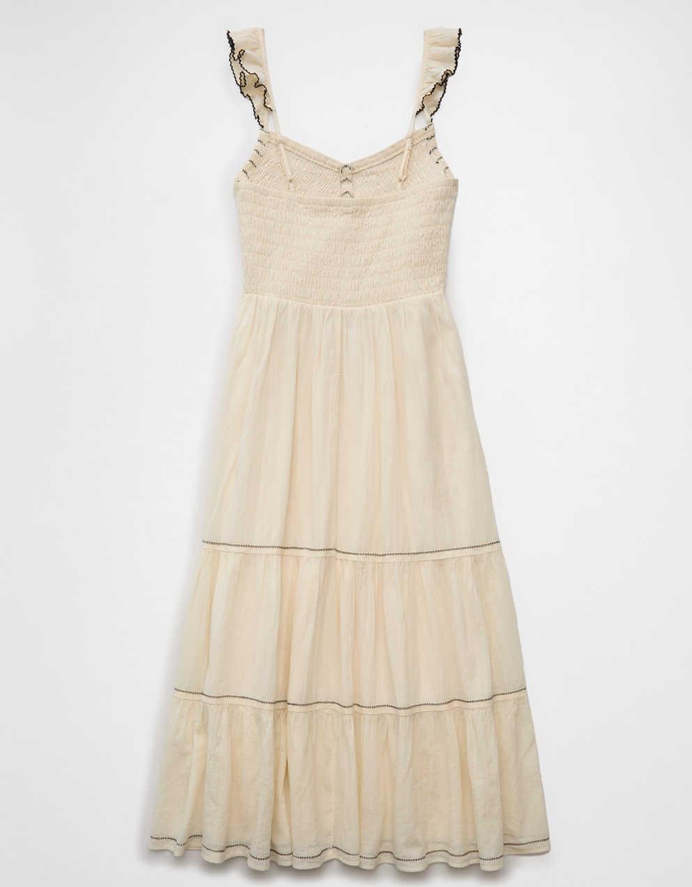 AE Bella Flutter Sleeve Midi Dress