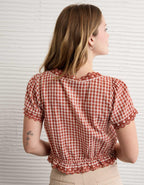 AE 短袖鈕扣上衣