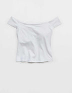 OFFLINE By Aerie Real Me XTRA Off The Shoulder T-Shirt