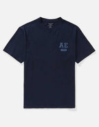 AE Logo 圖案 T 恤