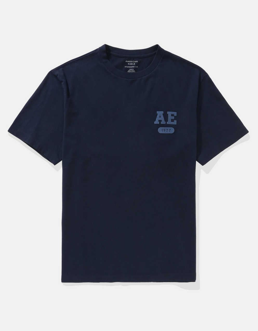 AE Logo 圖案 T 恤