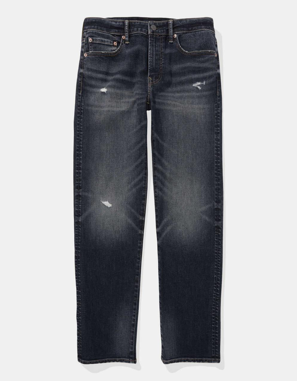 AE Flex 原裝直筒牛仔褲