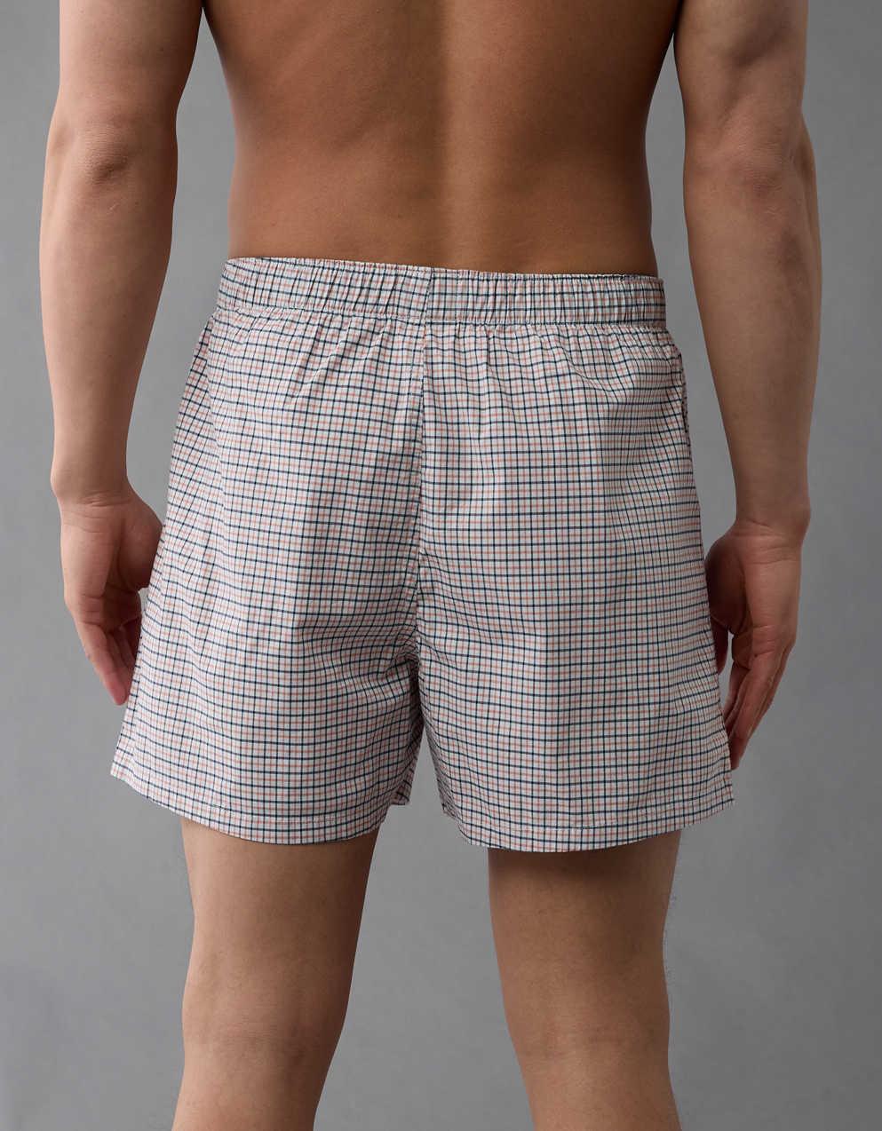 AEO Stretch Plaid Classic Boxer Short