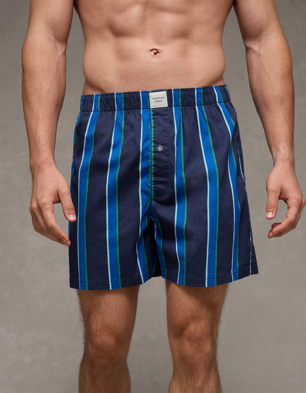 AEO 男士彈性棉質平腳內褲