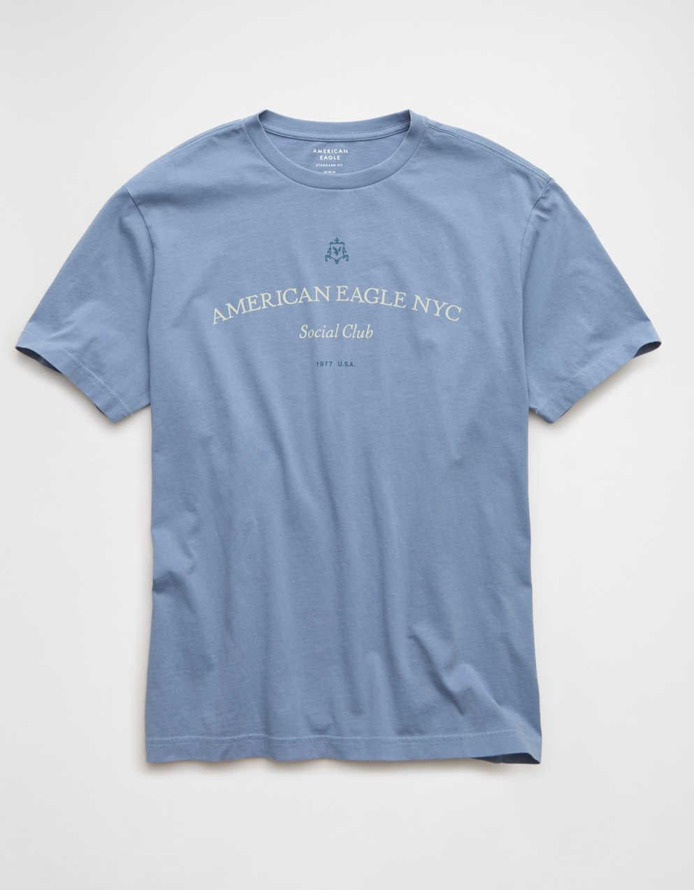 AE 標準剪裁標誌圖案 T 恤