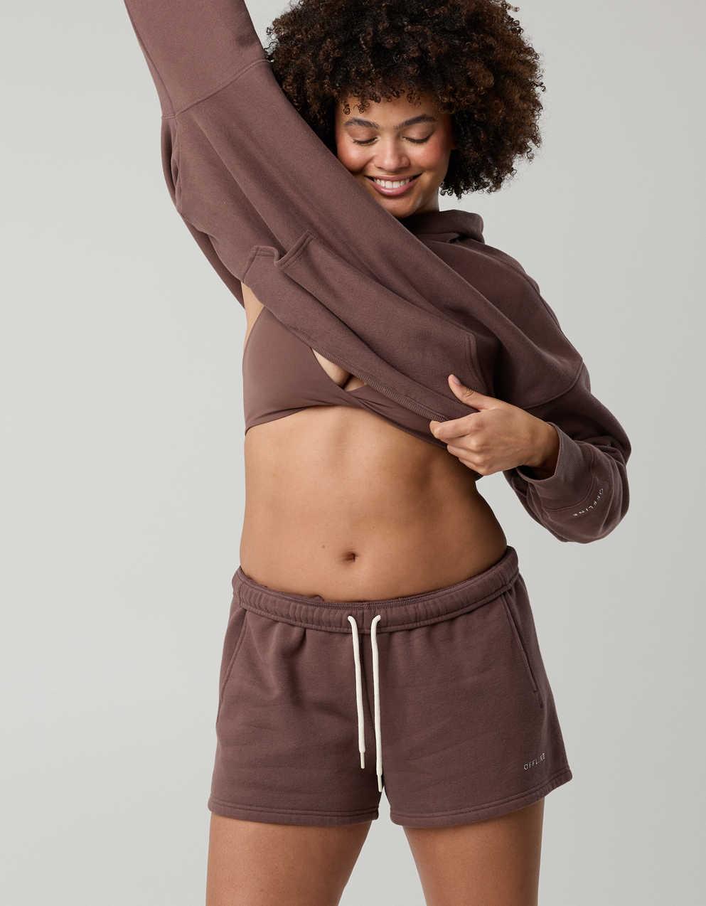 OFFLINE By Aerie 3" Cloud Fleece Short