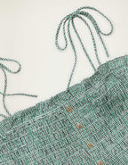 AE Smocked Button-Up Cami