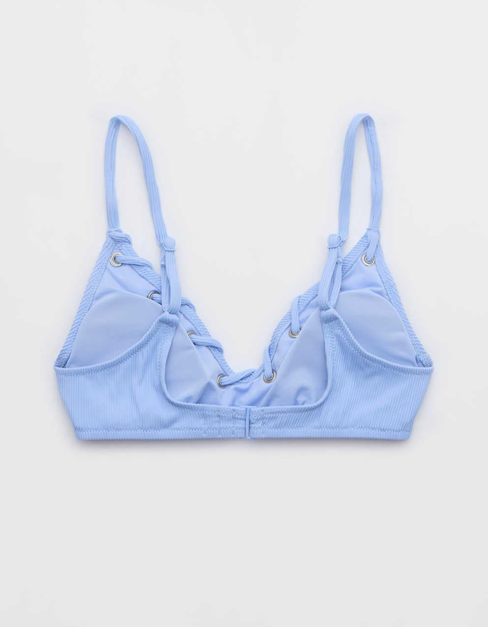 Aerie 羅紋 V 領比基尼上衣