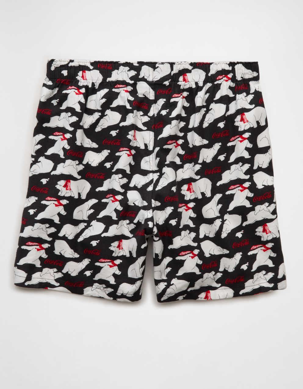 AEO Coca-Cola Flannel Pocket Boxer Short