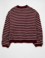 AE Balloon-Sleeve Open-Front Cardigan
