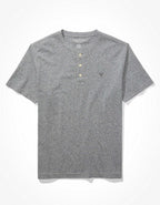 AE Short-Sleeve Henley Icon T-Shirt