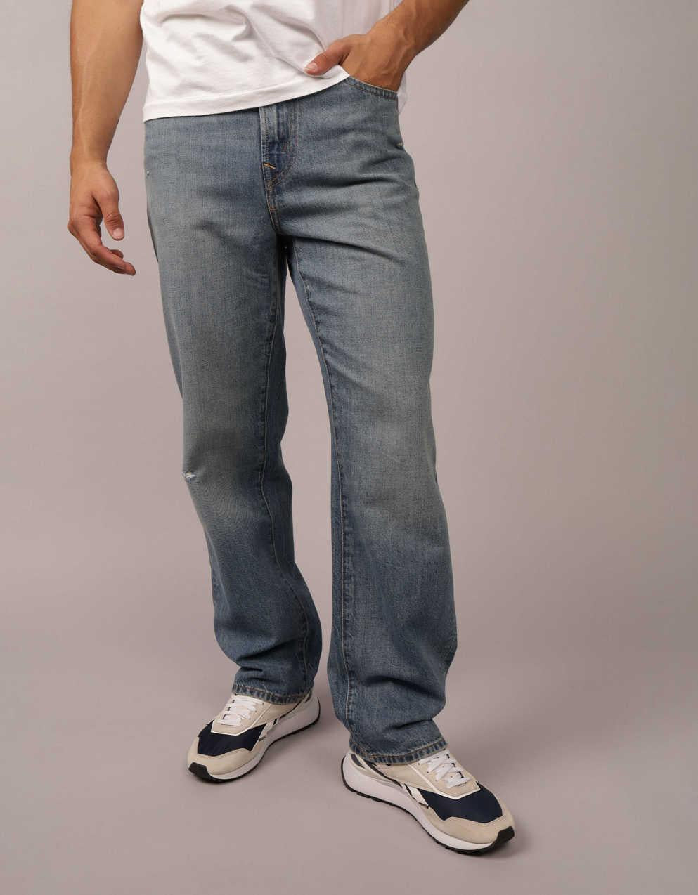 AE 輕身寬鬆牛仔褲