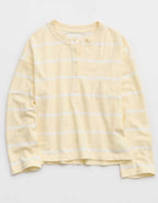 Aerie Alumni Henley Sweatshirt