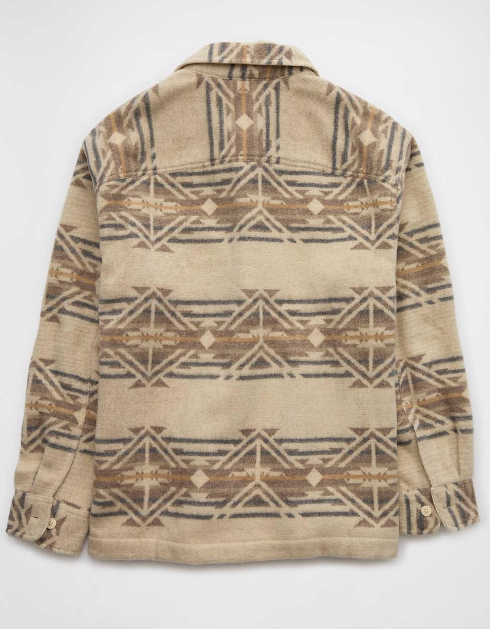 AE 印花恤衫外套