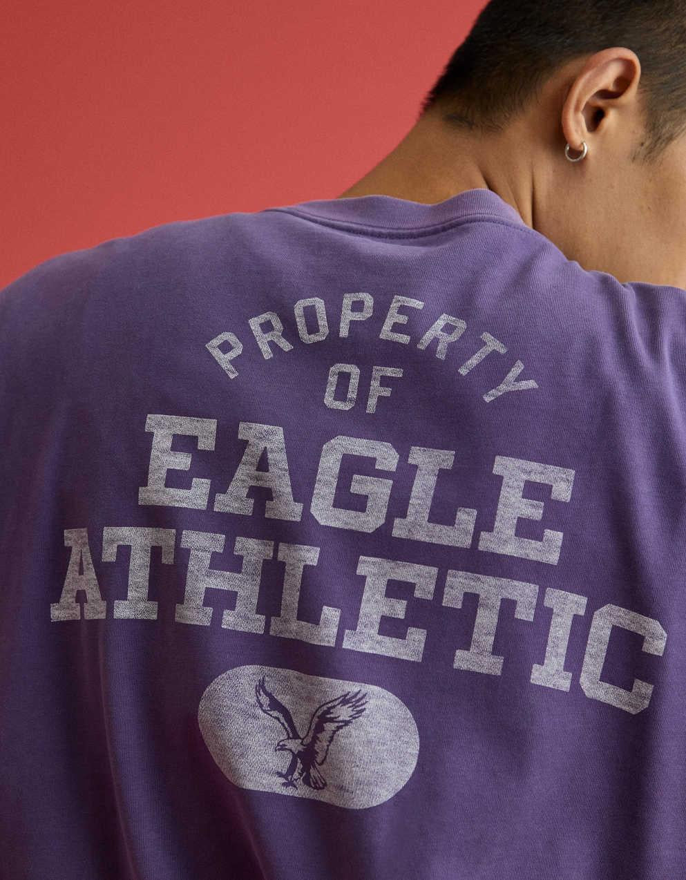 AE x Russell Athletic重量鷹圖案 T 恤