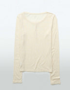AE Long Sleeve Henley T-Shirt