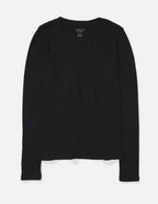 AE Plush Long-Sleeve V-Neck Tee