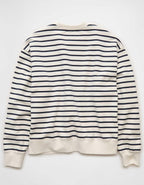 AE Laidback Luxe 條紋運動衫