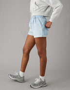 AE Strigid Denim Mom Short
