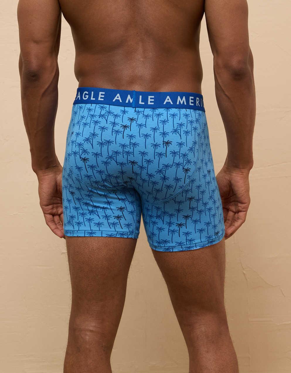 AEO 男士棕櫚樹 6' 經典平角短褲