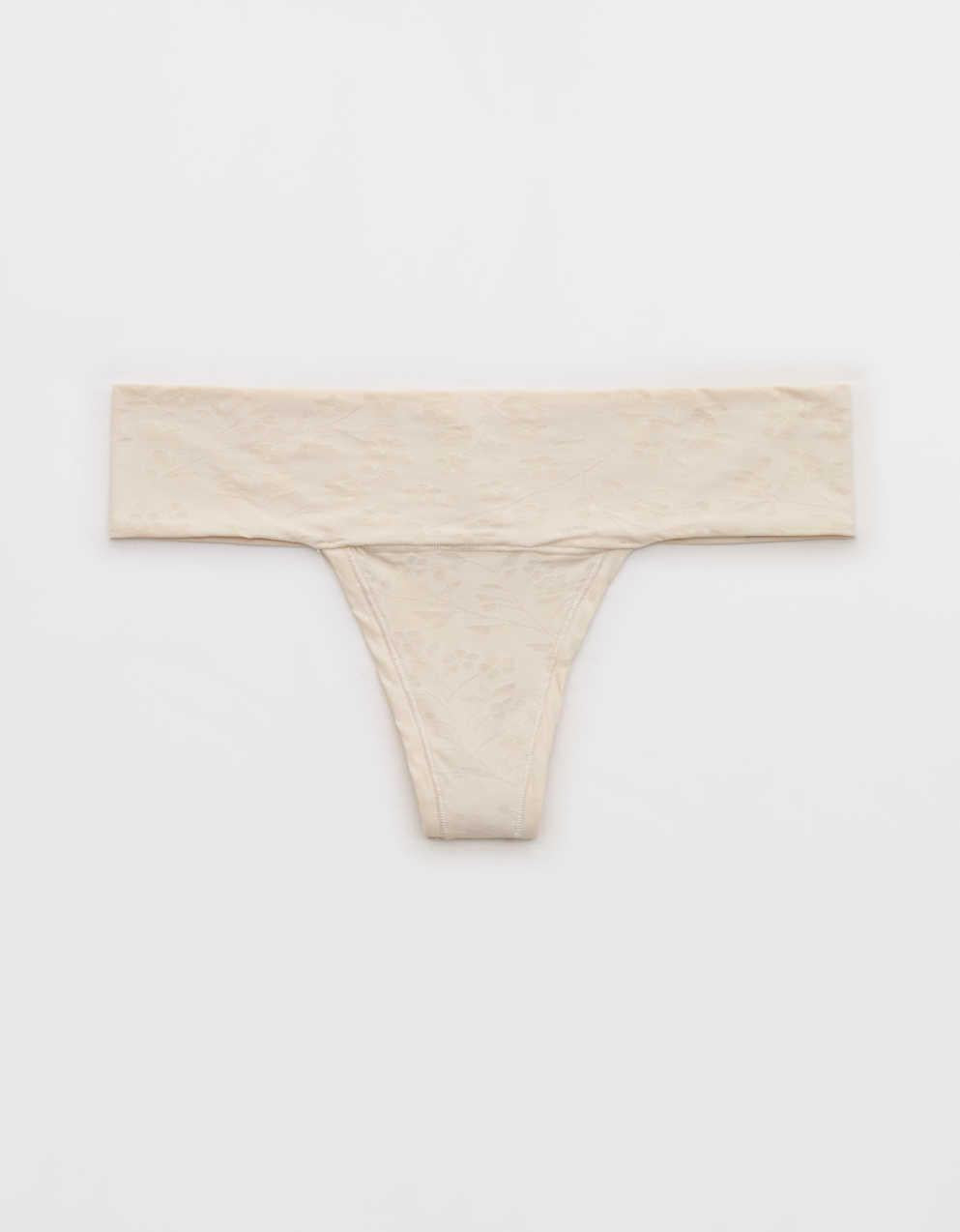 SMOOTHEZ Everyday Jacquard Thong Underwear