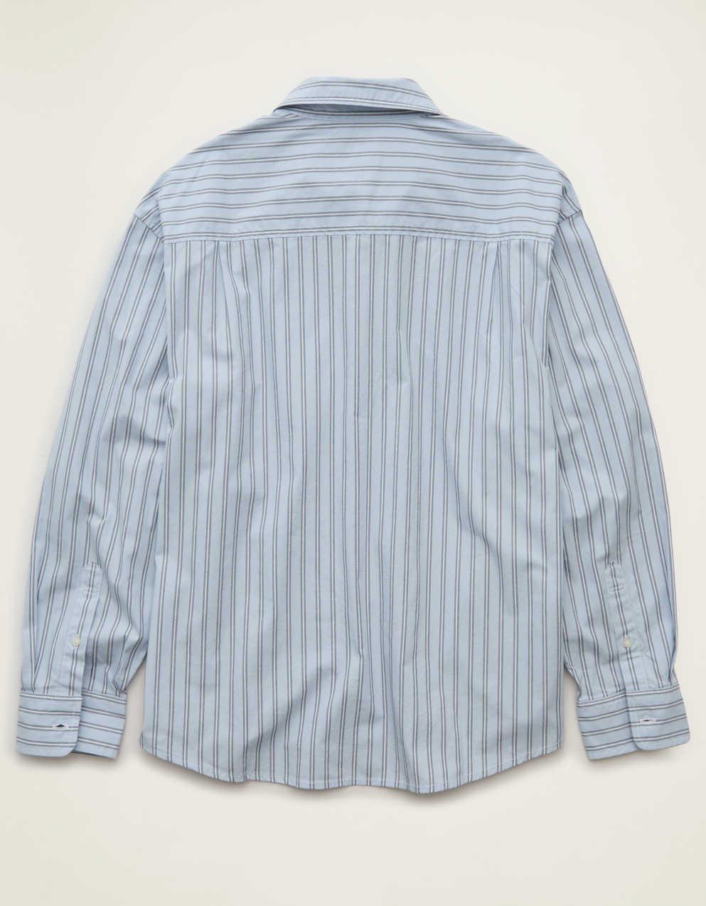 AE Relaxed Fit Poplin Button-Up Shirt