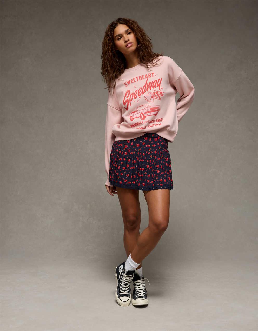 AE Valentine's Day Graphic Sweatshirt
